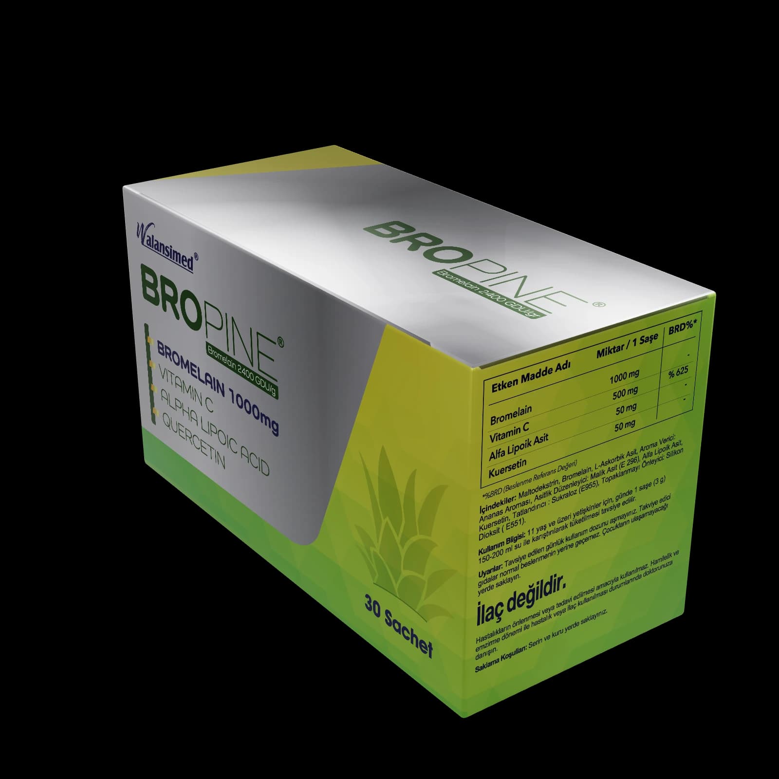 BROPINE Bromelain 1000mg