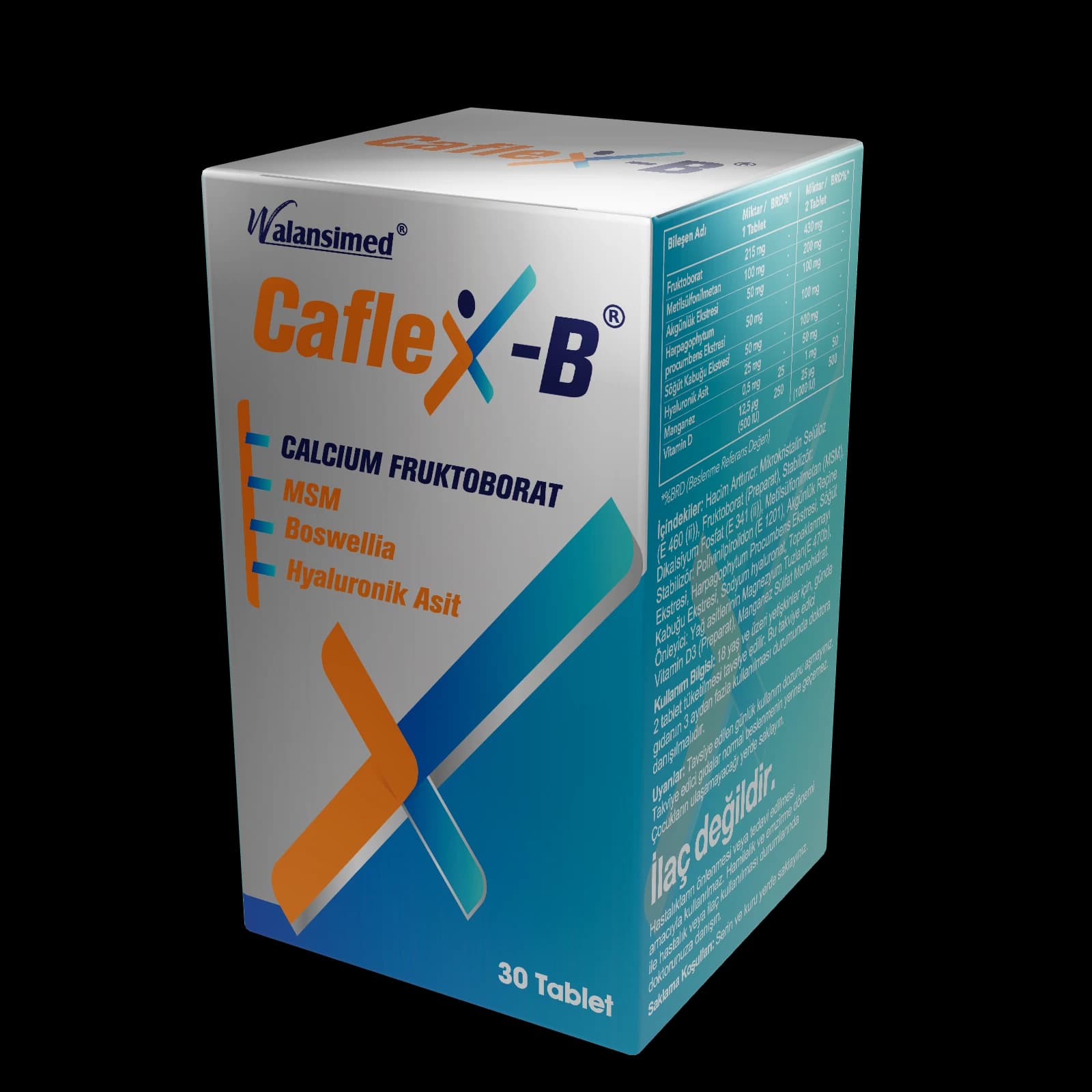 Caflex-B Calcium Fruktoborat 30 Tablet
